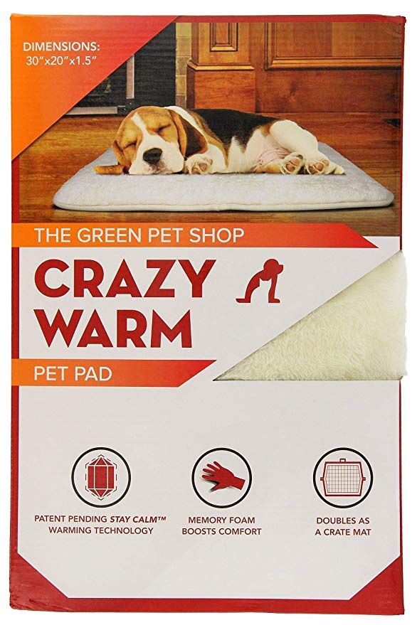 NEW!! The Green Pet Shop Crazy Warm Pet Pad Comfortable Cream
