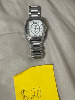 Armitron Silver Stainless Steel Watch