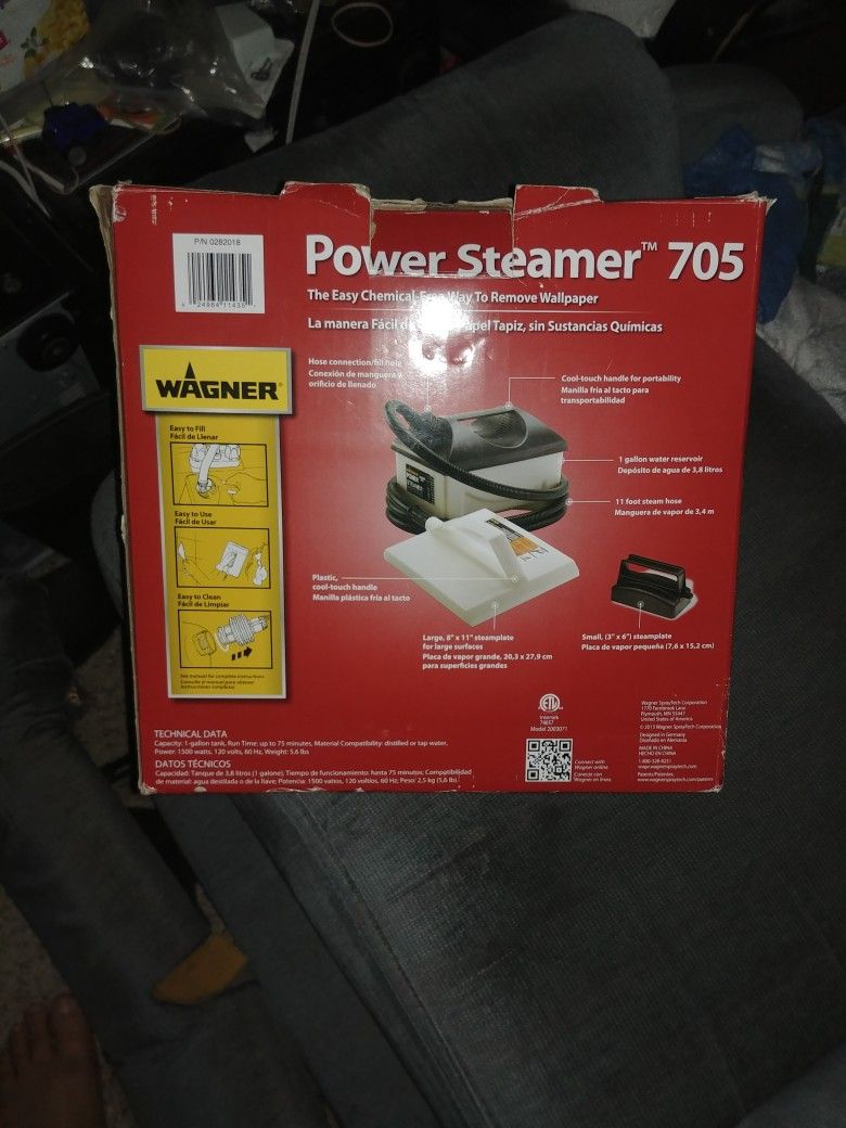 Wagner Power Steamer 705/ Brand New