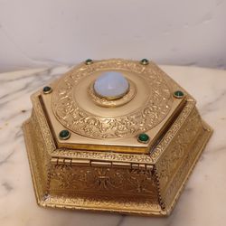 Antique French Bronze Jewerly Box 