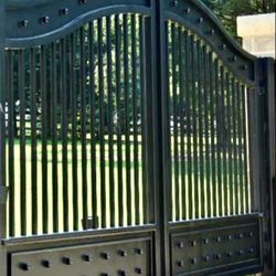 Custom Made Driveway Iron. Gates Any Design & Styles With Custom Paint