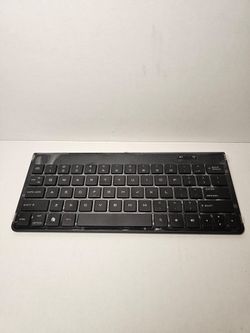 NEW Compact Black Wireless Bluetooth Keyboard - Slim Design