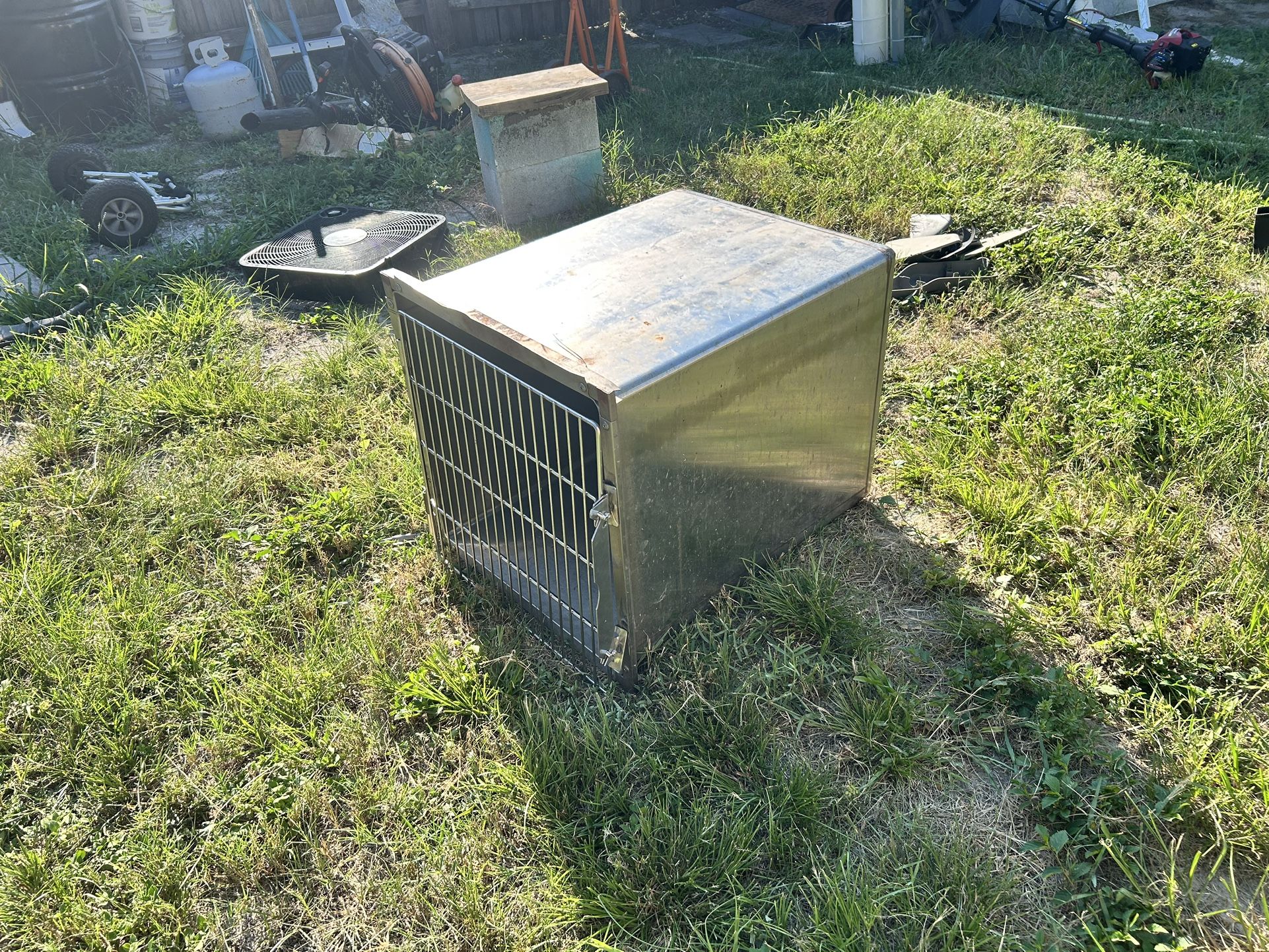 Stainless Steel Dog Cage