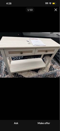 Royalcraft ZLCT002 Console Table with Drawers