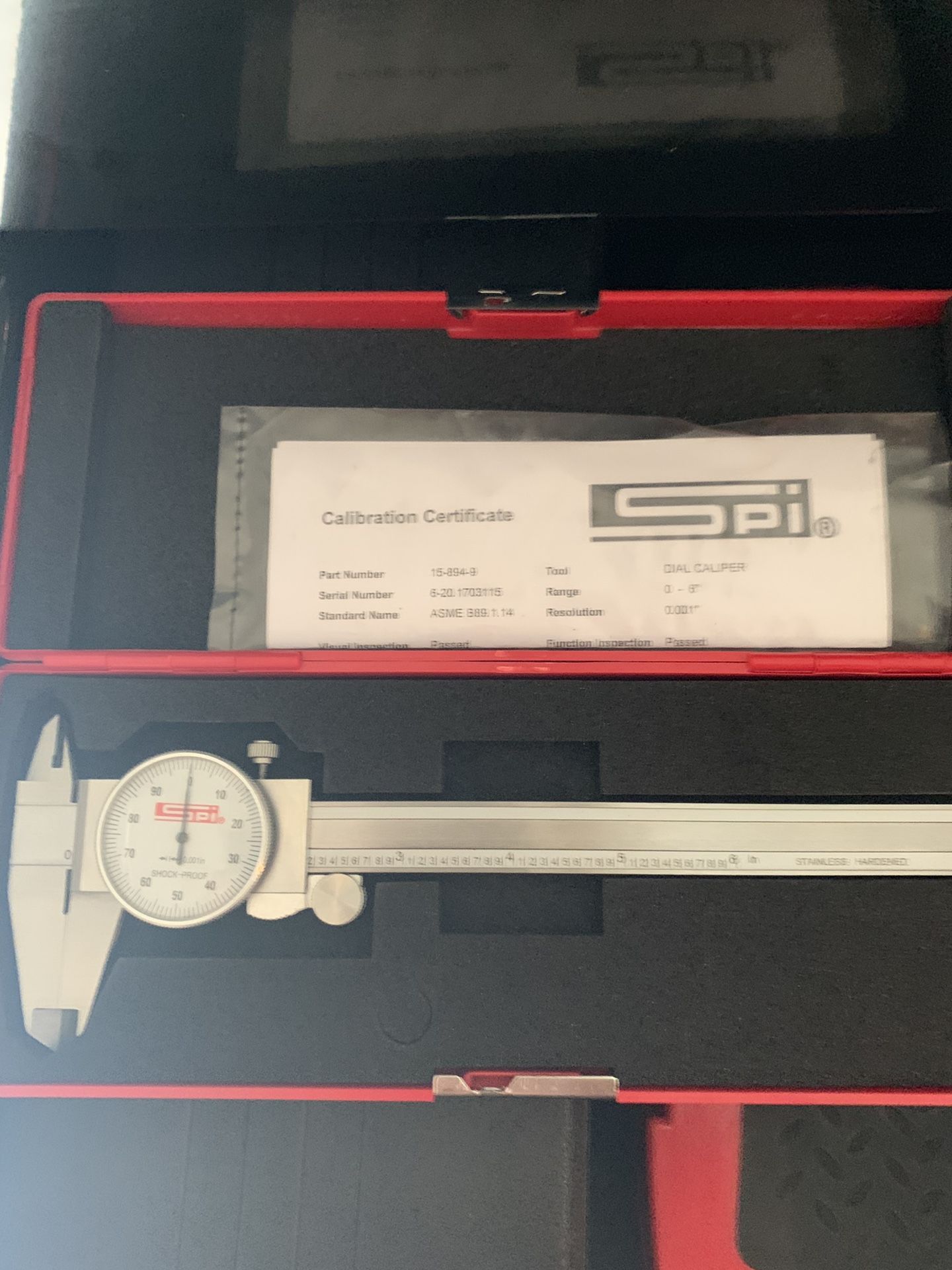 New spi caliper $30 6 inch $30