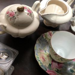 Old Fine China 24karat Gold