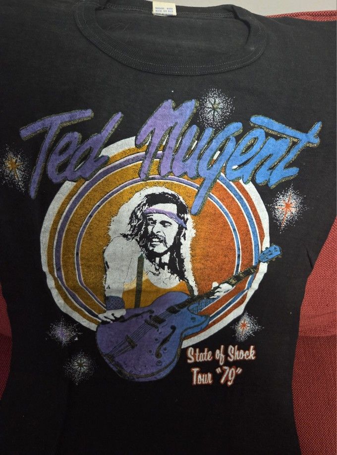 Ted Nugent Concert Shirt 1978