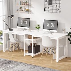 Glenden Metal Base Computer Desk