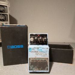 Boss Bass Chorus Pedal Ceb 3
