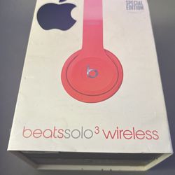 Beats By Dre Beats Solo 3 Wireless Special Edition (Product) Red
