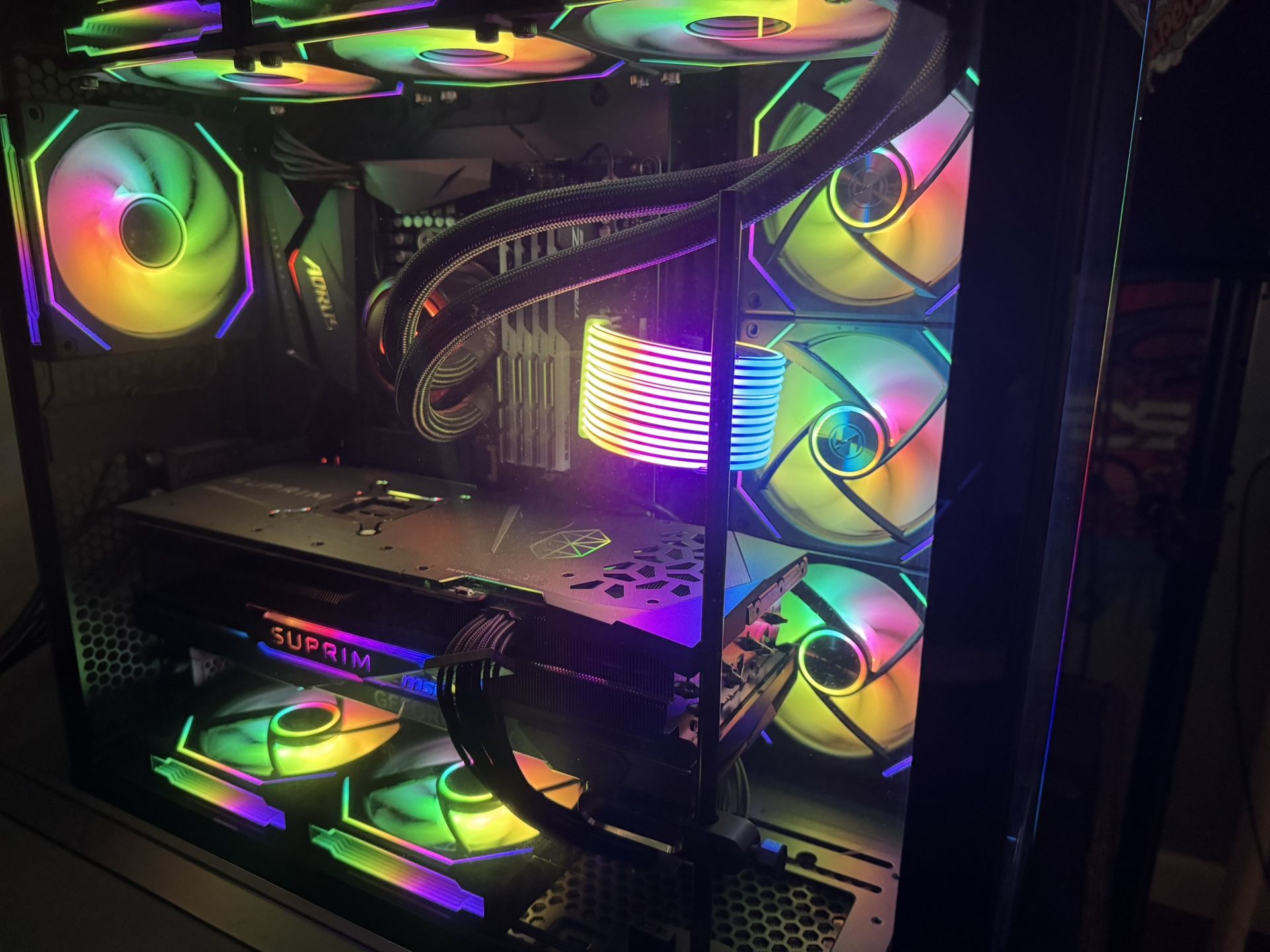 PC + graphics card (Suprim X 4080 16GDDR6X)