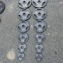 Fitness Gear Olympic 2” Weight Set