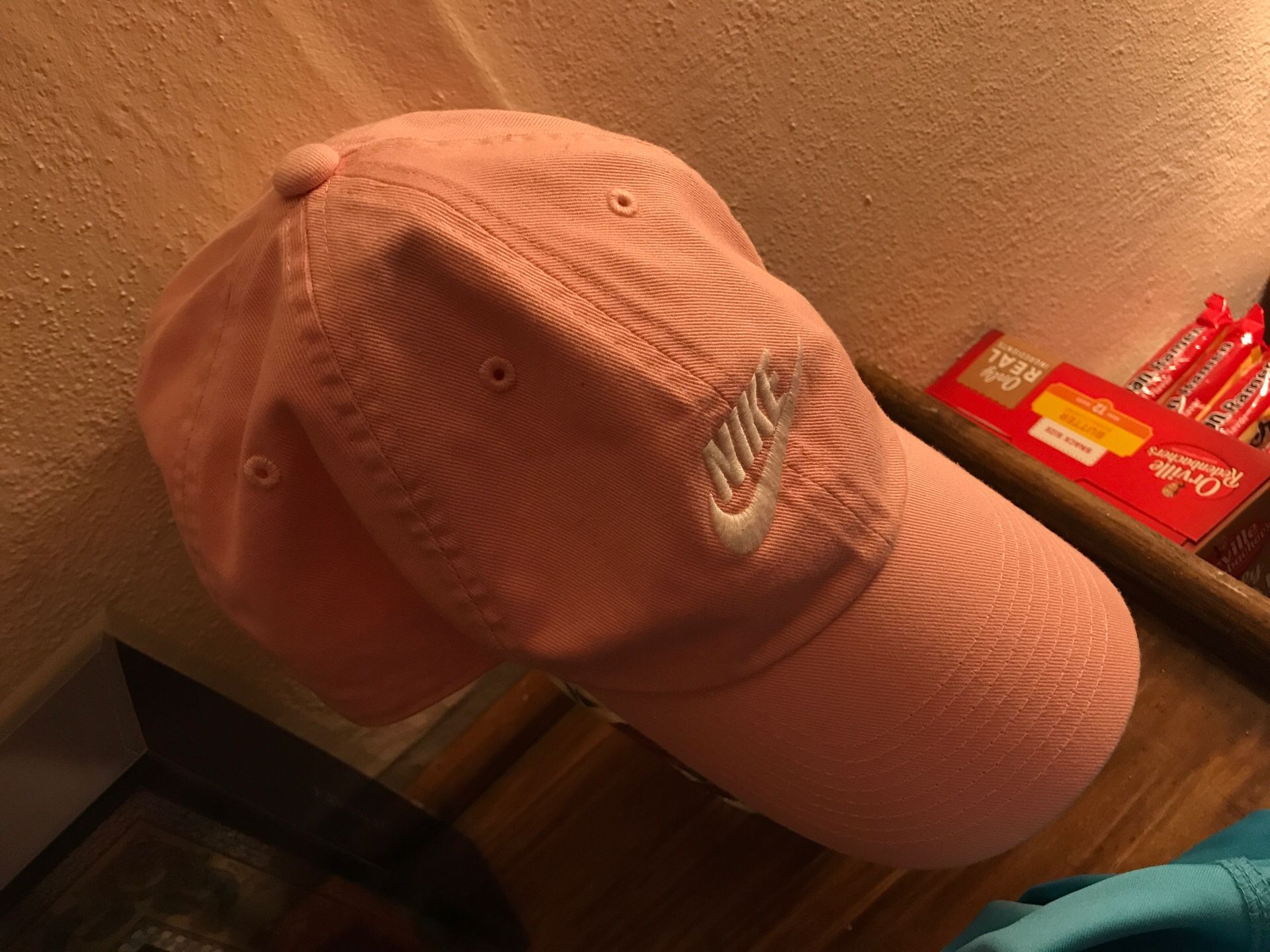 Pink nike hat