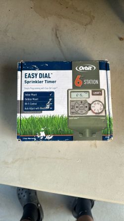 Sprinkle  Timer  6 Station