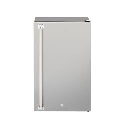 Compact 21” 4.5 cubic feet stainless steel Refrigerator