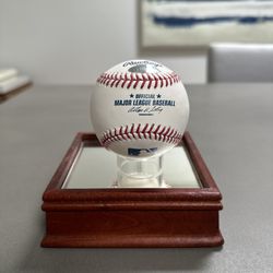 Mariano Rivera Enter Sandman Autographed Baseball