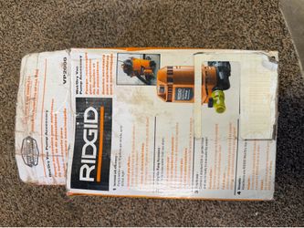 Ridgid wetdry vac pump  accessory