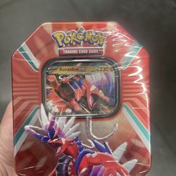 Pokemon Paldea Legenends 4 Pack Tins