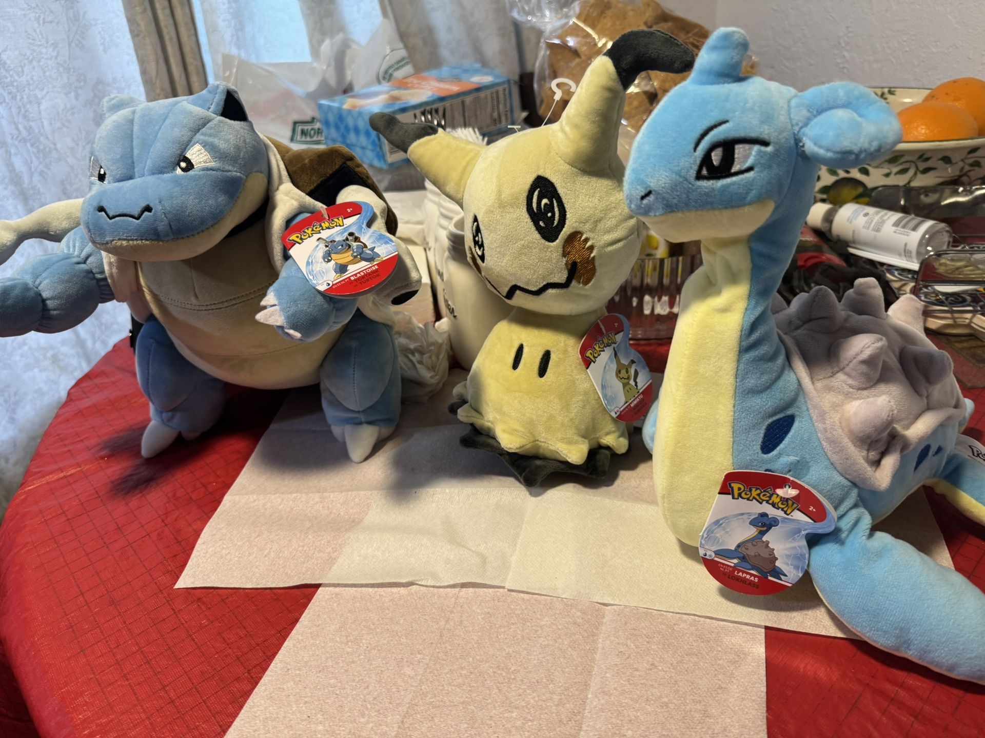 Brand New Pokemon Plush And Baby Yoda