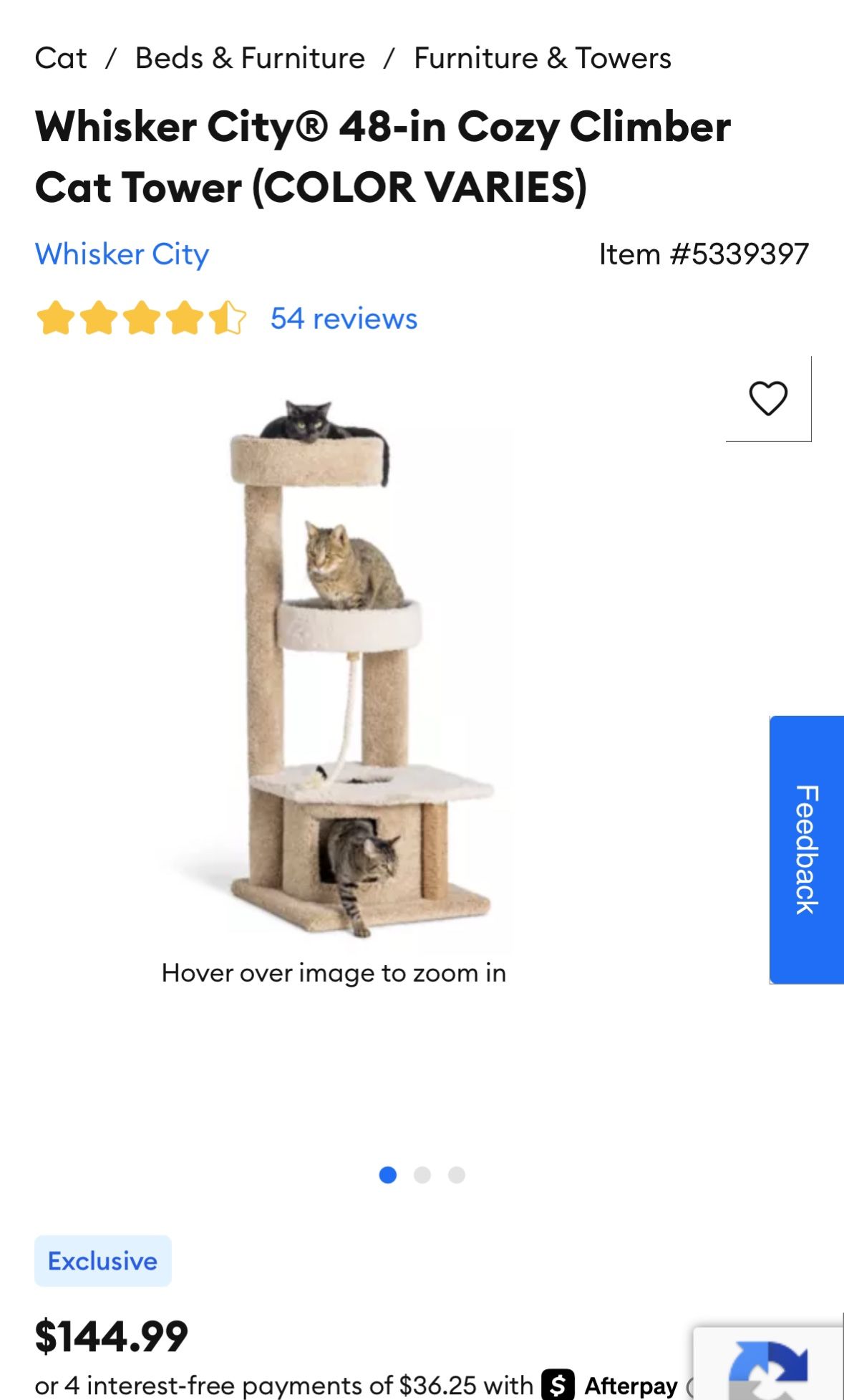 Cat Tree Tower
