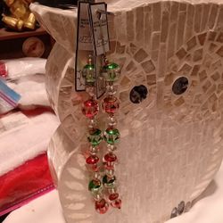 Bundle Of Glass Beads By Bead Treasures Christmas Beads 14 Inches Glass Beads