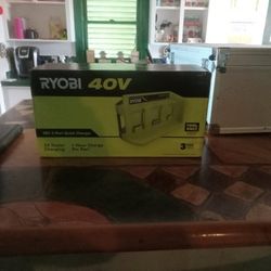 Ryobi 3 Port 40v Charger