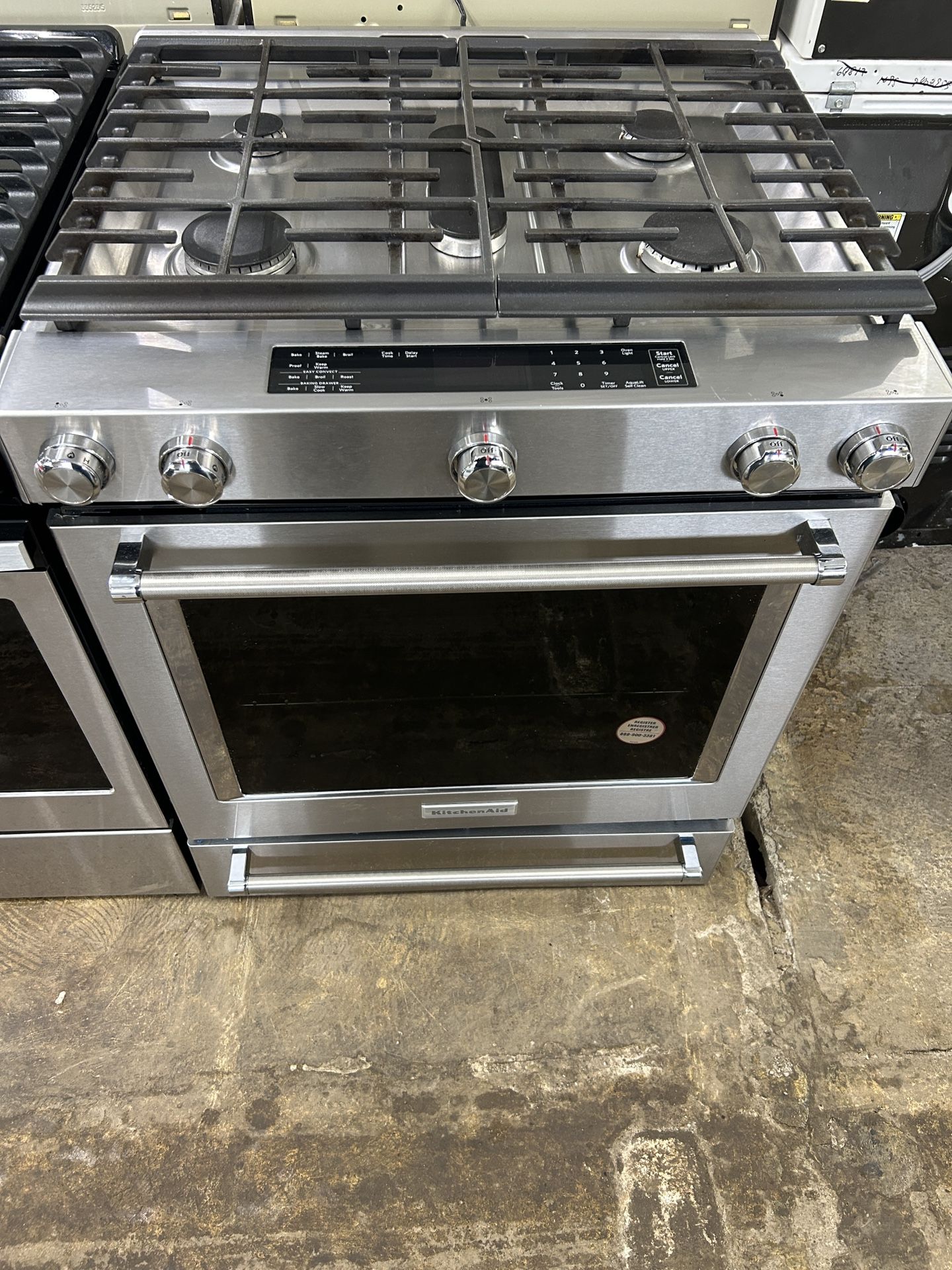 Kitchen Aid Gas Stove 