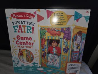 Melissa & Doug Fun at the Fair Game Center Play Tent