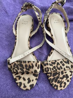 Leapord Print Heels/sandals