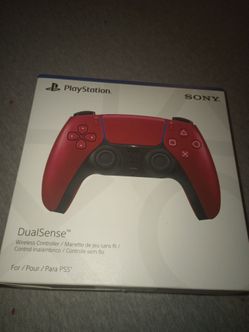 Duel sense red ps5 controler