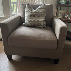 World market grey chair