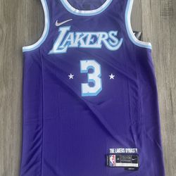 75th Anniversary Anthony Davis Lakers Jersey 