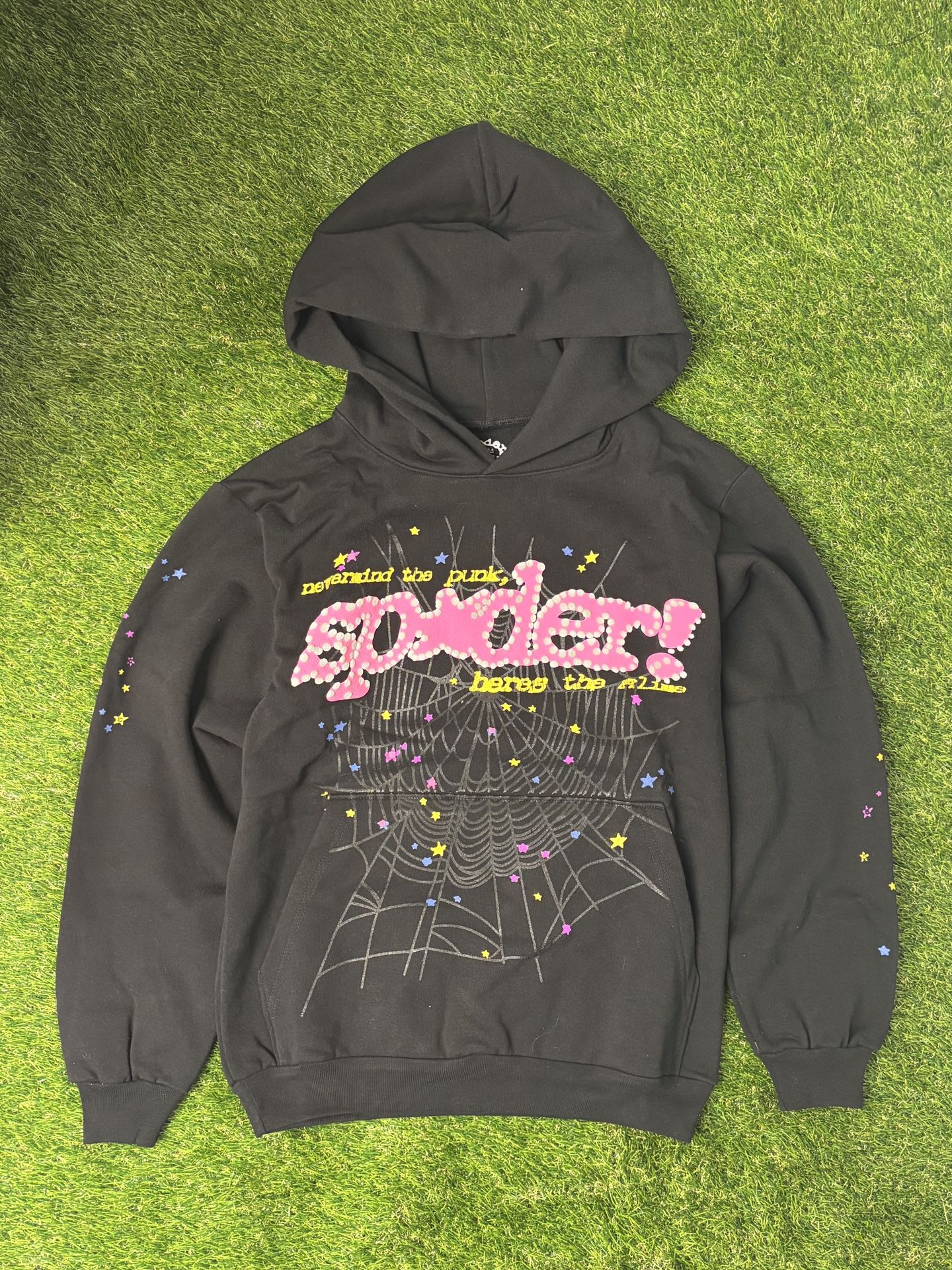 SP5DER PINK V2 HOODIE-BRAND NEW-SIZE LARGE