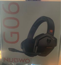 🎮🔥 NUBWO G06 Wireless Gaming Headset – Like New – Ready to Game! 🔥🎮