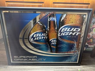 Bud Light Bar Mirror