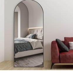 65” x 24” Full Length Arched Mirror 