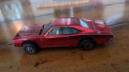 Hot wheels Red line original 68 custom Dodge charger