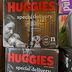 Huggies New Born 3 Boxes $50