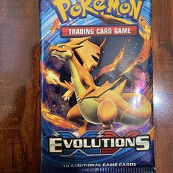 Pokemon XY Evolutions Booster Pack Charizard Art Brand New/Sealed! 🔥