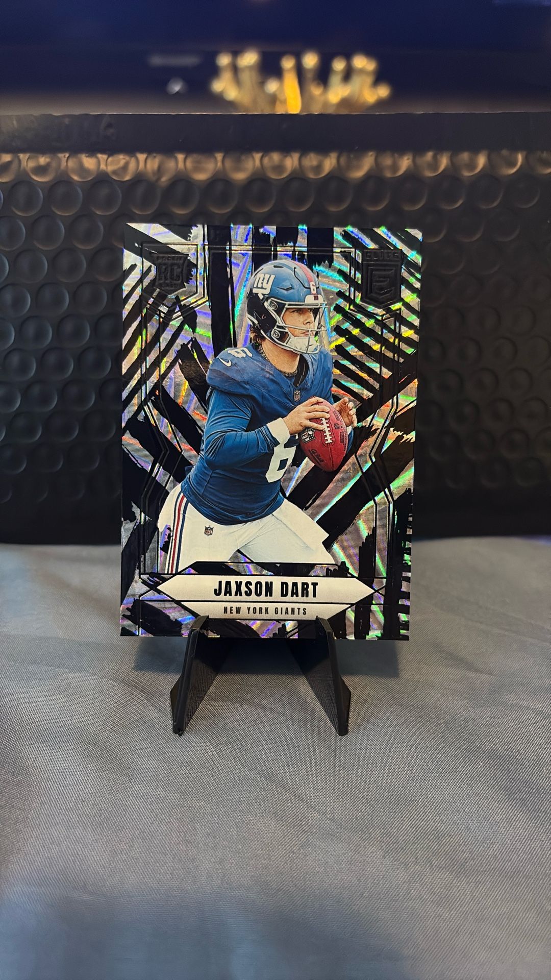 Jaxson Dart 2025 Donruss Elite Razzle Dazzle Case Hit