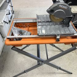 Ridgid Wet Tile Saw 7” 