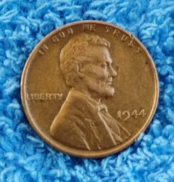 1944 Wheat Penny No Mint