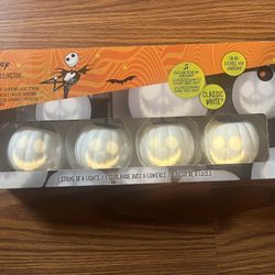 (2) Brand New Disneys Jack Skellington Lights Animated  8 Ft Long