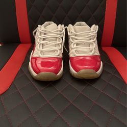 Jordan 11 Low Cherry Red Size 4