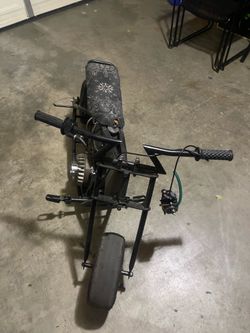 stretched motovox 224cc with bolts bars
