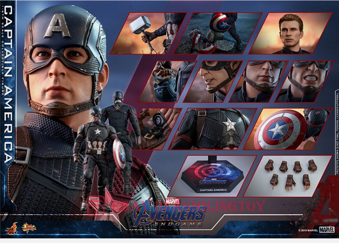 Hot Toys MMS536 Avg4 Captain America Endgame 