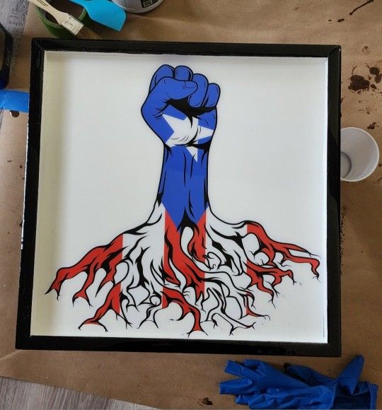 Puerto Rico Frame
