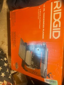 Rigid planer brand new