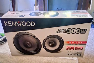 Kenwood 6.5 Door Speakers Brand New In The Box