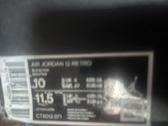 Jordan 12 Taxi (worn)